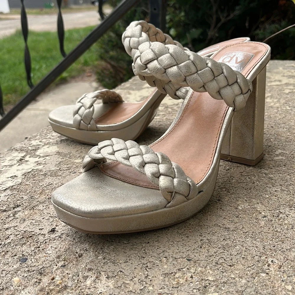 EUC Dolce Vita braided sandals - Picture 1 of 10
